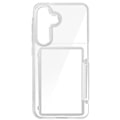 Miniatyrbild 1 av 5: Fodral till Samsung Galaxy S24 Stötsäker hårda upphöjda kanter Forcell Transparent Transparent