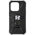 Miniatyrbillede 2 af 5: Ringetui til iPhone 15 Plus Bumper Stødsikker ArmoRing Bump Series Sort Svart