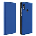 Miniatyrbillede 1 af 4: Étui - AVIZAR - Huawei Y6 2019/Y6S/Honor 8A/8A 2020 - Øko-læder - Støtte - Magnetisk Nattblått