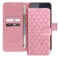 Pikkukuva 1 / 5: Redmi Note 14 4G Lompakko Kuori Ruudullinen Vaaleanpunainen Rosa