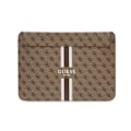 Miniatyrbillede 1 af 3: Computertaske 16 tommer - Guess - Model Stripe Brun