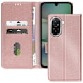 Pikkukuva 1 / 5: Xiaomi Redmi A5 Lompakkokotelo ja Video Tukituki Roosa Kulta Rosa