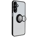 Miniatyrbild 2 av 6: Fodral till Samsung Galaxy A25 5G - AVIZAR - Ringrip - Metal Ring Support Funktion - Svart Svart