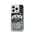 Pikkukuva 3 / 6: DKNY Liquid Glitter Big Logo - kotelo iPhone 15 Prolle (musta)