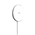 Miniatyrbild 2 av 5: MagSafe Laddare - FORCE POWER - FPMSINDPAD15WW - 15W - Integrerade magneter - Vit Vit