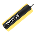 Miniatyrbillede 2 af 5: Ekstern batteri 8000 mAh lommelygte kabel 3 i 1 LinQ gul Gul