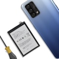 Miniatyrbillede 3 af 4: Intern batteri til Oppo A74 5000mAh model BLP851 Sort Svart