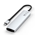 Pikkukuva 4 / 6: USB-C Multiport-hubi 7-in-1 - Satechi - Hopea - Ethernet 1Gbit - Power Delivery 100W - HDMI 4K 60Hz