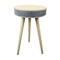 Miniatyrbillede 2 af 3: Bluetooth og oplader bænk i træ Budapest beige Beige