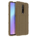 Miniatyrbillede 1 af 4: Coque - ADVARSEL - Xiaomi Mi 9T - Stødabsorberende - Forstærket Silikone - Design med Reliefterninger Gul Gult guld