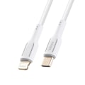 Pikkukuva 1 / 5: iPhone USB C -kaapeli Lightning 27W Nopean Latauksen Inkax Valkoinen Vit