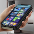 Miniatyrbillede 4 af 4: Hætte - Apple - iPhone 12 Mini - Sort - Fuld beskyttelse - Kortopbevaring Svart