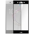 Miniatyrbillede 1 af 4: Xperia XZ1 hærdet glas skærmfilm anti-eksplosionsbeskyttelse mod ridser - sort
