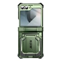 Miniatyrbild 2 av 6: Kolfodral till Samsung Z Flip 6 - I-BLASON - Fullständigt skydd - Stötsäker - Mörkgrön Grön