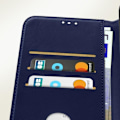 Miniatyrbild 3 av 6: Fodral till Xiaomi Redmi A3 - AVIZAR - Videosupportplånbok - Blå - Syntet Blå