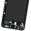 Pikkukuva 3 / 4: LCD-näyttö - Samsung - Galaxy S21 Plus - Alkuperäinen kosketusnäyttö - Musta väri - Helppo asennus Svart