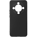 Miniatyrbillede 1 af 5: Etui til Honor Magic 5 Lite og X9a - AVIZAR - Blødt - Sort - Beskyttelse mod stød og ridser Svart