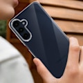 Pikkukuva 3 / 5: Kotelo - MAYAXESS - Samsung Galaxy A16 - Pehmeä silikoni - Läpinäkyvä - Parannettu suoja Transparent
