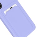 Miniatyrbillede 2 af 6: Etui til Samsung Galaxy S24 kortholder Blød anti-fingeraftryk Lilla