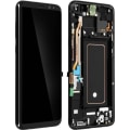 Miniatyrbild 1 av 4: Galaxy S8 Plus LCD-skärm Touchglas Original Samsung Black Screen Block