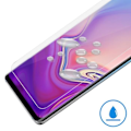Pikkukuva 4 / 4: Suojakalvo - AVIZAR - Galaxy S10 Lite - 9H karkaistu lasi - Iskunkestävä - Läpinäkyvä Transparent