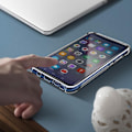 Miniatyrbillede 3 af 4: Beskyttelsespakke - AVIZAR - Galaxy Note 10 Lite - Blødt etui - Hærdet glasfilm - Stødsikker Klar vit