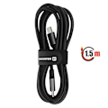 Miniatyrbild 5 av 5: USB-C till USB-C Flätad Anti-knut Design Swissten Svart Svart