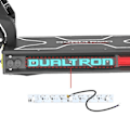 Miniatyrbillede 4 af 4: LED Light Bar - MINIMOTORS - Dualtron X/X2 - Venstre dækinstallation - Sort - Udvendig Svart