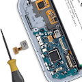 Miniatyrbillede 4 af 4: Fingeraftrykslæser til Samsung Galaxy A55 Original Samsung Sort Svart