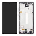 Miniatyrbillede 1 af 4: LCD-skærm - Samsung - Galaxy A52/A52s - Original - Sort - 5,5 tommer Svart