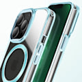 Miniatyrbillede 4 af 6: Coque MagSafe til iPhone 13 Pro Bag Glas Farve Blå Blå