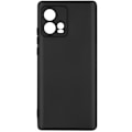 Miniatyrbild 1 av 5: Fodral till Motorola Edge 30 Ultra Silicone Soft Touch Matte Anti-fingerprint svart Svart