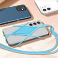 Miniatyrbillede 4 af 5: Silicone halsrem til universel smartphone Blå - AVIZAR - Smartphone tilbehør - Syntetisk Blå