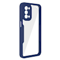 Pikkukuva 2 / 5: Kokonaiskuori - AVIZAR - Oppo A74 5G ja A54 5G - Pleksilasi ja polymeeri - 360° suojaus - Sekatyyppi Blå
