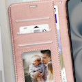 Pikkukuva 3 / 5: iPhone 16 Plus Lompakko Kotelo Ranneketjulla Mayaxess Rose Champagne Rosa