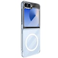Pikkukuva 1 / 5: MagSafe-kotelo Samsung Galaxy Z Flip 6 kovalle kulmille iskunkestävä läpinäkyvä Transparent