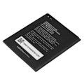 Miniatyrbild 2 av 3: Batteri för ZTE Blade L7 Li-ion 3.8V 2200mAh Ref Li3822T43P3h716043 8.4Wh Svart Svart