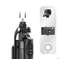 Miniatyrbild 4 av 6: Selfie Stativ för smartphones Dubbel LED Rotativ 360° wiwu Svart
