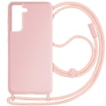 Pikkukuva 1 / 6: AVIZAR Samsung Galaxy S21 FE puolijäykkä kotelohihna 80 cm puuterivaaleanpunainen Rosa