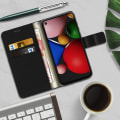 Miniatyrbillede 3 af 4: Telefoncover - AVIZAR - Google Pixel 4A - Fuld beskyttelse - Standfunktion - Sort håndledsrem Svart