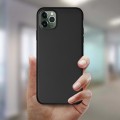 Miniatyrbild 3 av 4: Coque - iPhone - 11 Pro Max - Heltäckande skydd - Hård och mjuk - Svart Svart