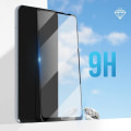 Miniatyrbillede 3 af 5: Hærdet glas Motorola G22, E32 og E32s 9H hårdhed Faset sort kontur Svart