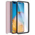 Miniatyrbild 1 av 4: Heltäckande skal - AVIZAR - Huawei P40 - Hård Baksida - Mjuk Framsida - Rosa Rosa