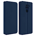 Miniatyrbillede 3 af 4: Housse - AVIZAR - Xiaomi Redmi Note 9 - Øko-læder - Støttefunktion - Blå Blå