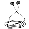 Miniatyrbillede 5 af 5: LinQ Sorts USB-C Magnetiske In-Ear Høretelefoner til Musik og Håndfri Opkald - Sort