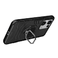 Miniatyrbillede 2 af 5: Coque til Oppo Reno 13 Ring Støtte Stødabsorberende Sort Svart