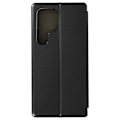 Miniatyrbillede 1 af 6: Etui til Samsung Galaxy S24 Ultra Flip Kortholder Video Support Sort Svart