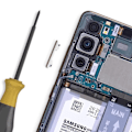 Miniatyrbillede 4 af 4: Reservedel Volumen knap til Galaxy S20 FE Original Samsung Orange