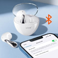 Miniatyrbild 3 av 5: Bluetooth-hörlurar - LINQ - Water Drop Model - 5H batteritid - In-ear - Touchkontroll Vit
