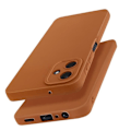 Miniatyrbillede 2 af 5: Coque til Samsung Galaxy A06 Silikone Mat Kamera Beskyttet Brun kastanj